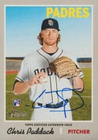 2019 Topps Heritage Real One Autographs #CP Chris Paddack Baseball Card
