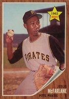 1962 Topps #229 Jesus McFarlane Baseball Card