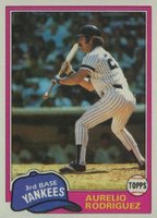 1981 Topps #34 Aurelio Rodriguez Baseball Card