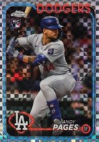 2024 Topps Chrome Update #USC148 Andy Pages X-Fractor Baseball Card