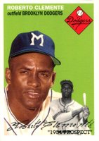 1995 Topps Archives Brooklyn Dodgers #82 Roberto Clemente Baseball Card