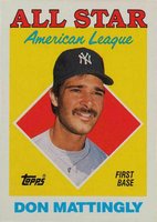 1988 Topps #386 Don Mattingly Baseball Card