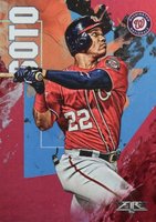 2019 Topps Fire #150 Juan Soto Flame Baseball Card