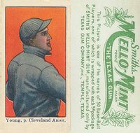 1910 Mello-Mint # Cy Young Baseball Card