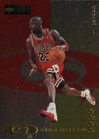 1997 Collector's Choice Starquest #SQ171 Michael Jordan Basketball Card