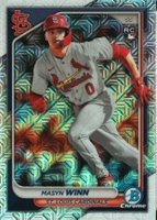 2024 Bowman Mega Box Chrome #2 Masyn Winn Baseball Card