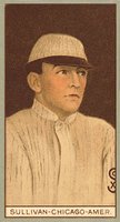1912 Brown Backgrounds Red Cycle #179 Billy Sullivan Baseball Card