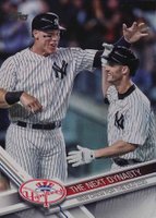2017 Topps Update #US148 Aaron Judge/Greg Bird Baseball Card