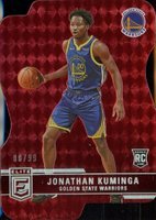 2021 Panini Donruss Elite #242 Jonathan Kuminga Aspirations Basketball Card