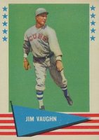 1961 Fleer #82 Jim Vaughn Baseball Card