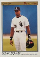 1991 O-Pee-Chee Premier #121 Frank Thomas Baseball Card