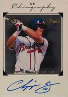 1998 SP Authentic Chirography #CHIP Chipper Jones Baseball Card