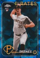 2024 Topps Chrome Sapphire Update Series #100 Paul Skenes Baseball Card