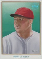 2020 Panini Diamond Kings DK 206 #DK17 Mike Trout Holo Blue Baseball Card