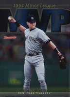 1998 Bowman Minor League Poy/MVP #6 Derek Jeter Baseball Card