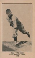 1917 Collins-McCarthy #177 Hippo Vaughn Baseball Card