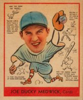 1938 Goudey Heads-Up #286 Joe Ducky Medwick Baseball Card