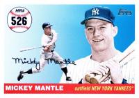 2008 Topps Mantle Home Run History #526 Mickey Mantle Baseball Card
