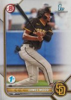 2022 Bowman 1st Edition #BPPF108 James Wood Baseball Card