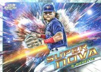 2023 Topps Cosmic Chrome Supernova #SN19 Bo Bichette Baseball Card