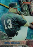 1994 Bowman's Best  #19 Billy Wagner Blue Refractor Baseball Card