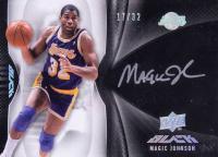 2008 Upper Deck Black Autographs #JO Magic Johnson Basketball Card