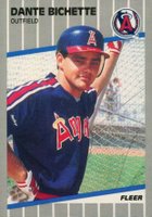 1989 Fleer #468 Dante Bichette Baseball Card