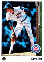 1989 Upper Deck #324 Drew Hall Baseball Card