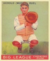 1933 Goudey World Wide Gum #18 Herold Ruel Baseball Card