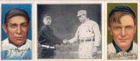 1912 Hassan Triple Folders # Just Before the Battle Mathewson/Meyers Baseball Card
