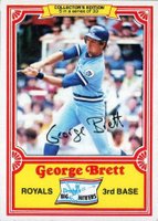 1981 Drake's #5 George Brett Baseball Card