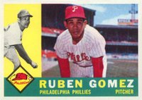 1960 Topps #82 Ruben Gomez Baseball Card