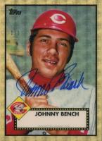 2018 Topps Transcendent 1952 Autographed Superfractor 1/1 #52SJB Johnny Bench Baseball Card