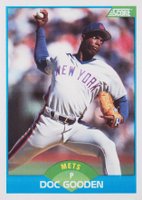 1989 Score #200 Doc Gooden Baseball Card