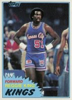 1981 Topps #95 Reggie King Mid-West Basketball Card