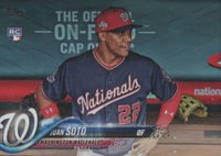 2018 Topps Update #US300 Juan Soto Hands on Hips Baseball Card