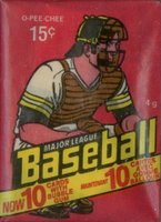 1978 O-Pee-Chee #WP Wax Pack Baseball Card