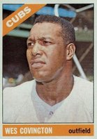1966 Topps #484 Wes Covington Baseball Card