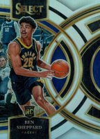 2023 Panini Select #105 Ben Sheppard Silver Prizm Basketball Card