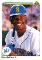 1990 Upper Deck #156 Ken Griffey Jr. No Copyright Baseball Card
