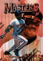 1997 Finest #1 Barry Bonds Refractor w/Coating Baseball Card