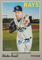 2019 Topps Heritage Real One Autographs #BS Blake Snell Baseball Card