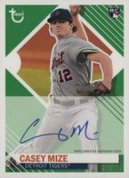 2021 Topps Brooklyn Collection Autograph #CM Casey Mize Baseball Card