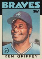 1986 Topps Traded Tiffany #41T Ken Griffey Baseball Card