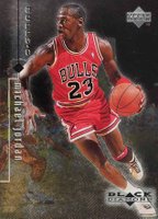 1998 Upper Deck Black Diamond #3 Michael Jordan Single Basketball Card
