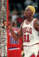 1996 Upper Deck #334 Dennis Rodman Basketball Card