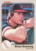 1983 Fleer #86 Brian Downing Baseball Card