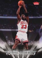 2007 Fleer Jordan Box Set-Playoff Highlights #PH7 Michael Jordan Basketball Card