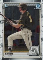 2020 Bowman Draft #BD49 Owen Caissie Chrome Baseball Card