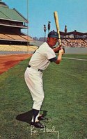 1962 L.A. Dodgers Postcards (1962-65) #50323 Ron Fairly Baseball Card